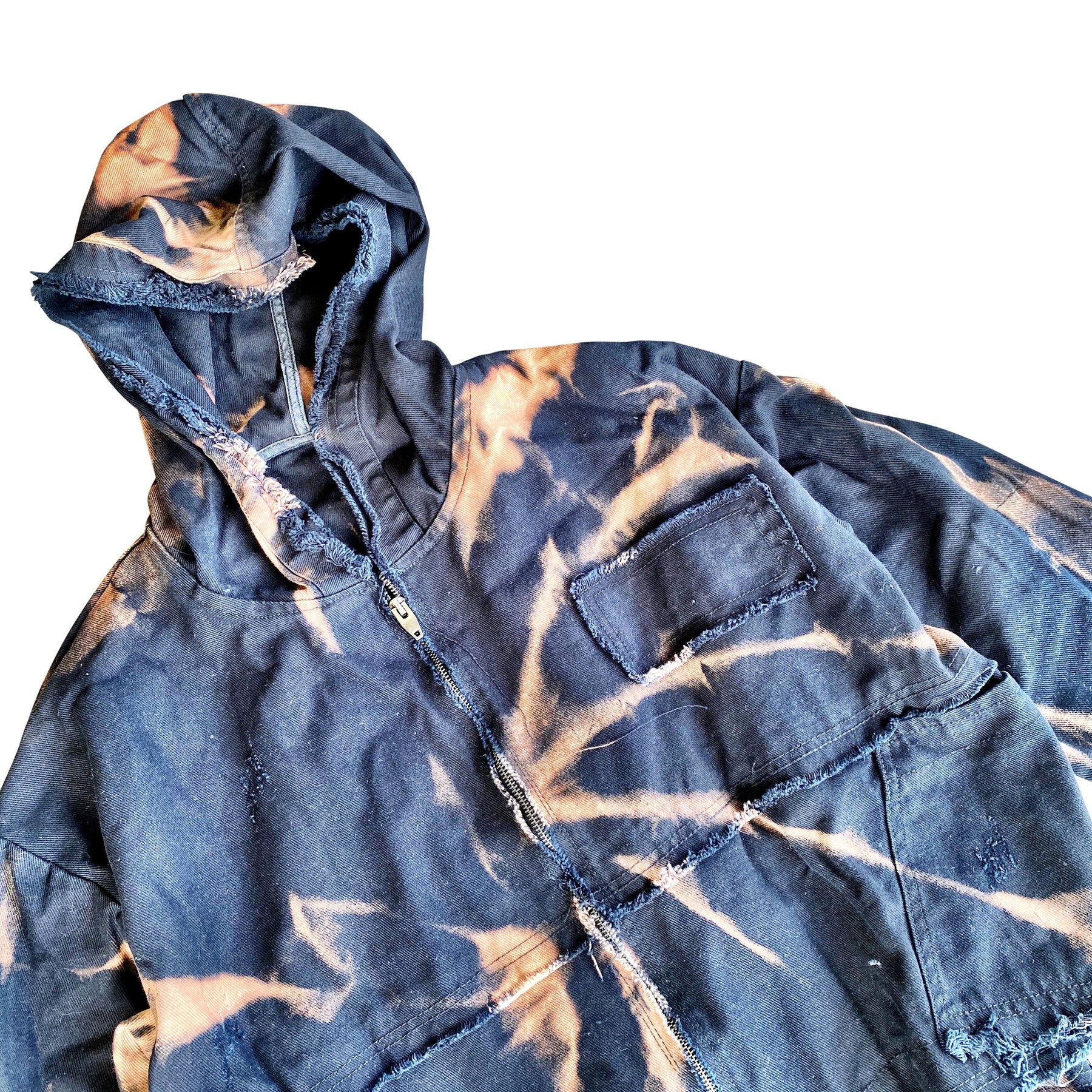 'SUPER SWIRLS' DENIM JACKET
