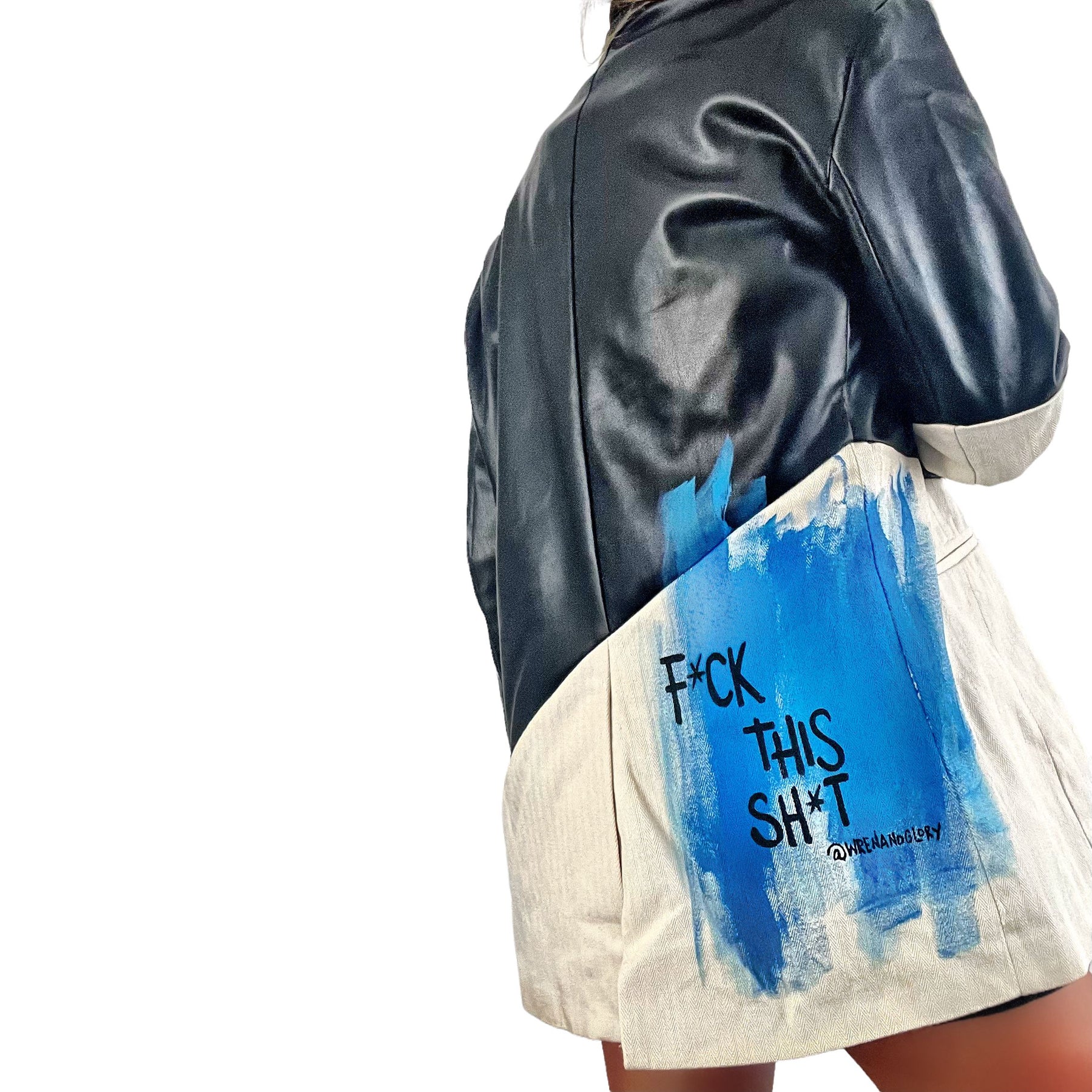 'Wise Women' Painted Blazer