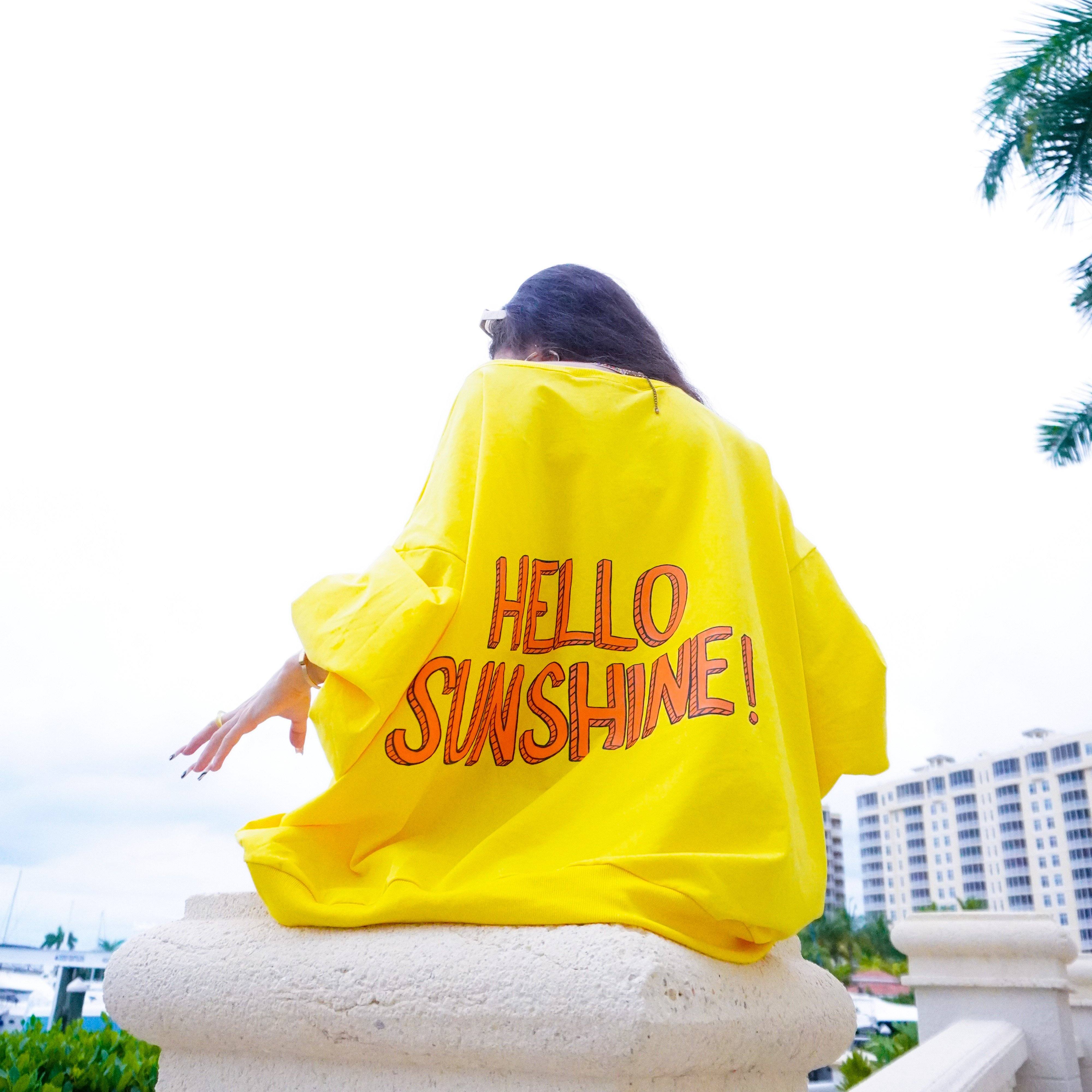 Care Bear 'Funshine' Painted Sweatshirt