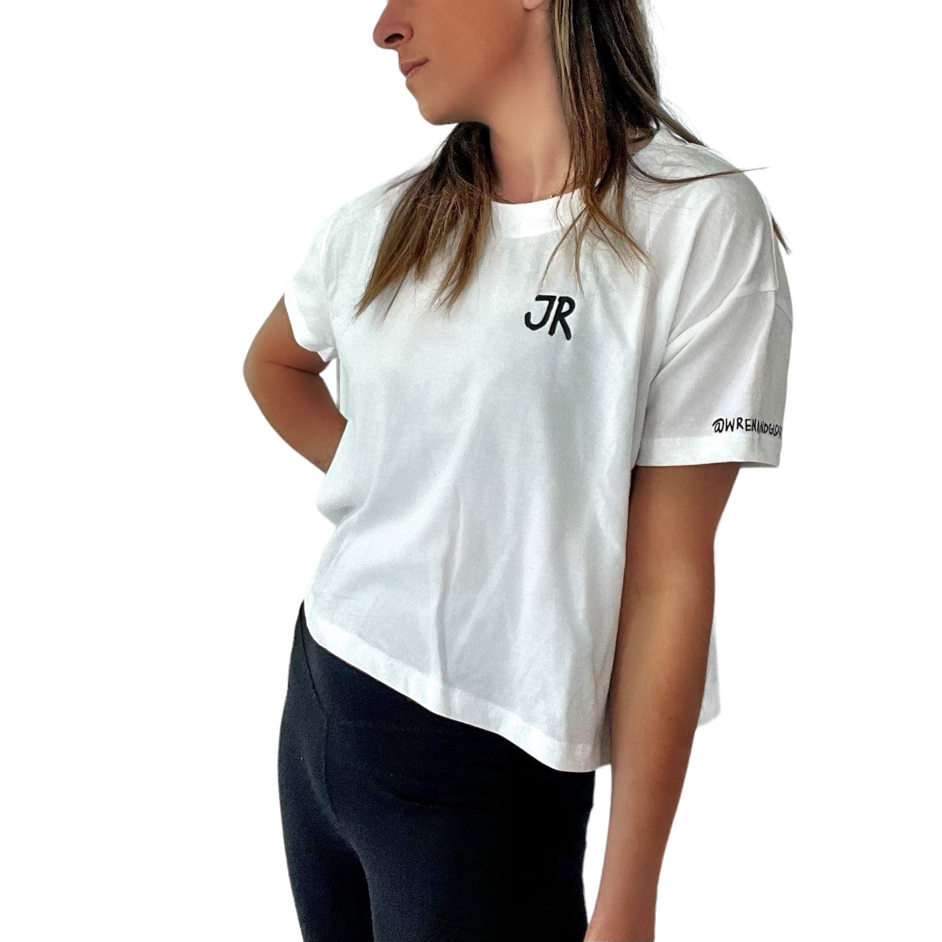 'Basic But Personalized' White T Shirt
