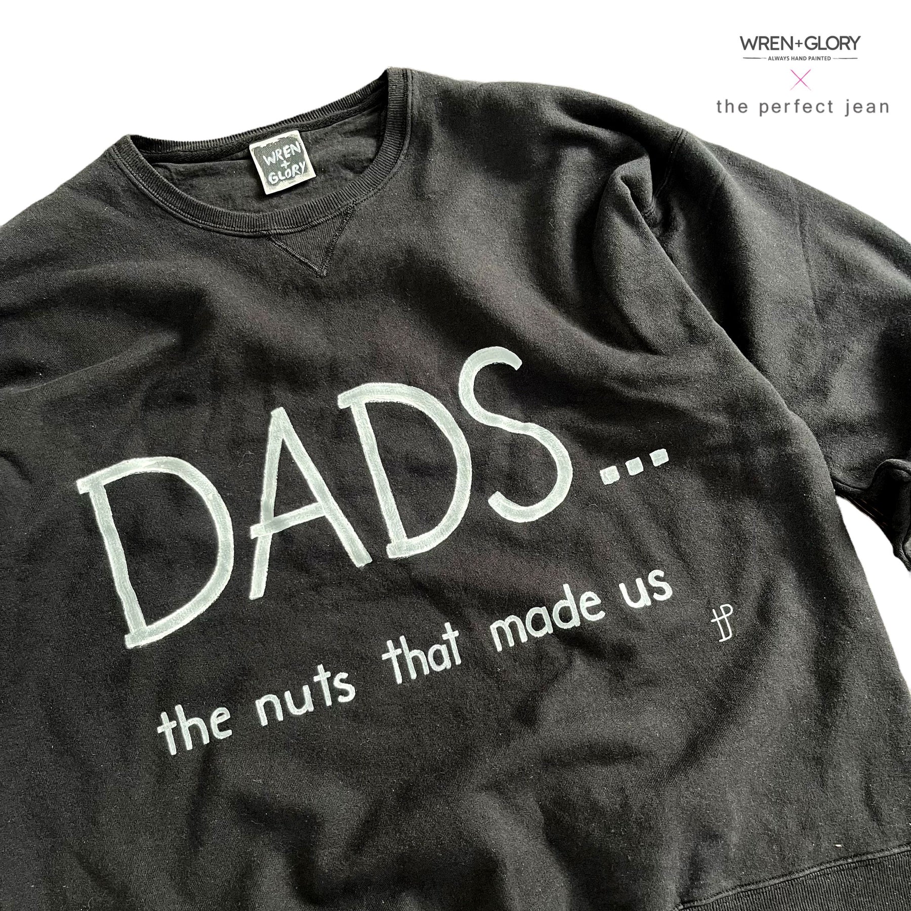 'Dads...Da Nuts' Painted Sweatshirt