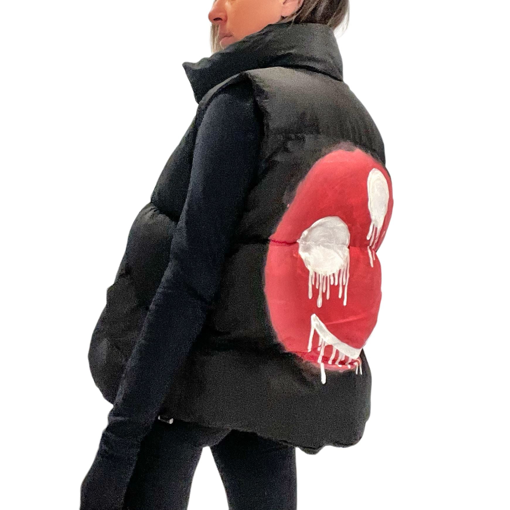 'Melting Smiles' Puffer Vest