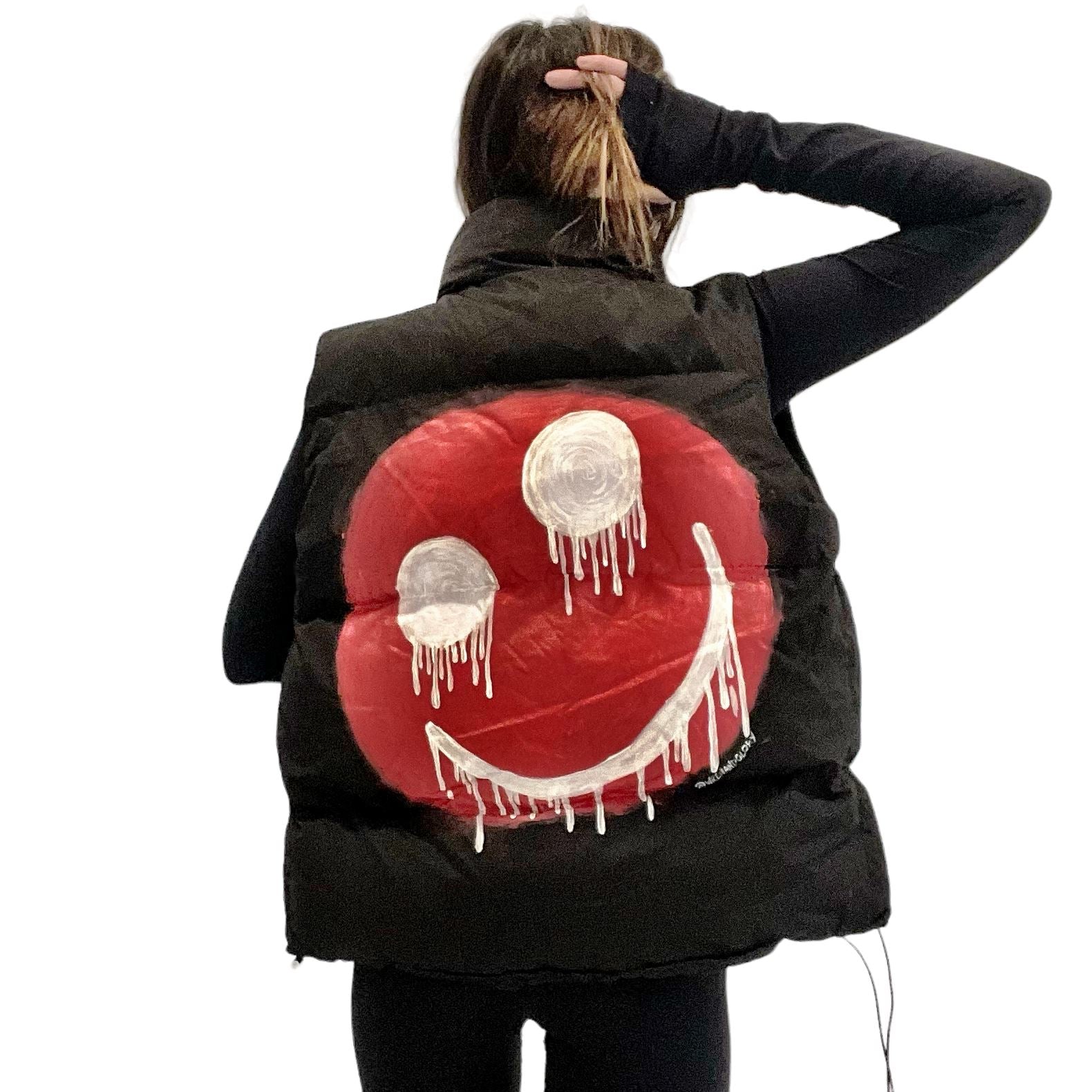 'Melting Smiles' Puffer Vest
