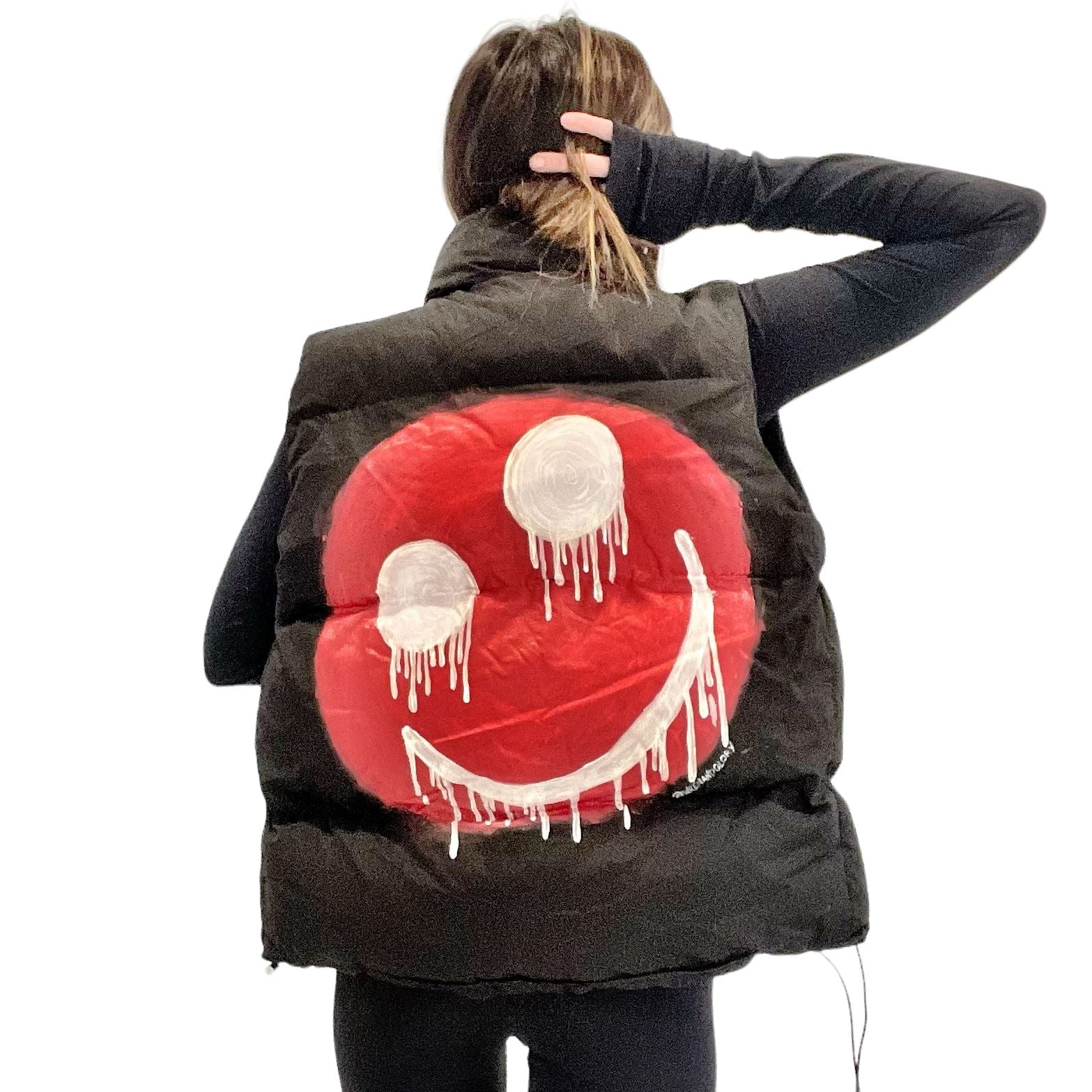 'Melting Smiles' Puffer Vest