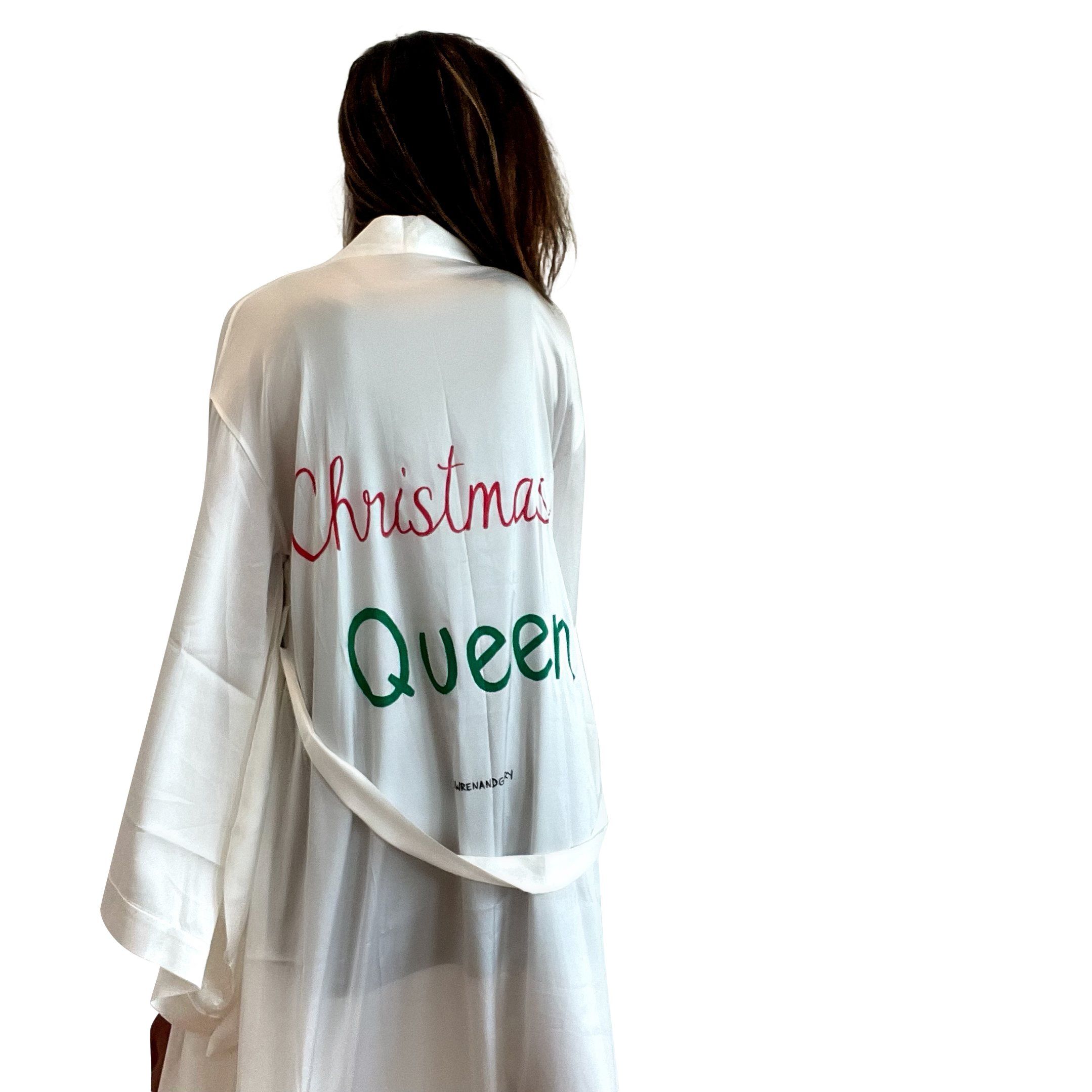 'CHRISTMAS QUEEN' KIMONO ROBE