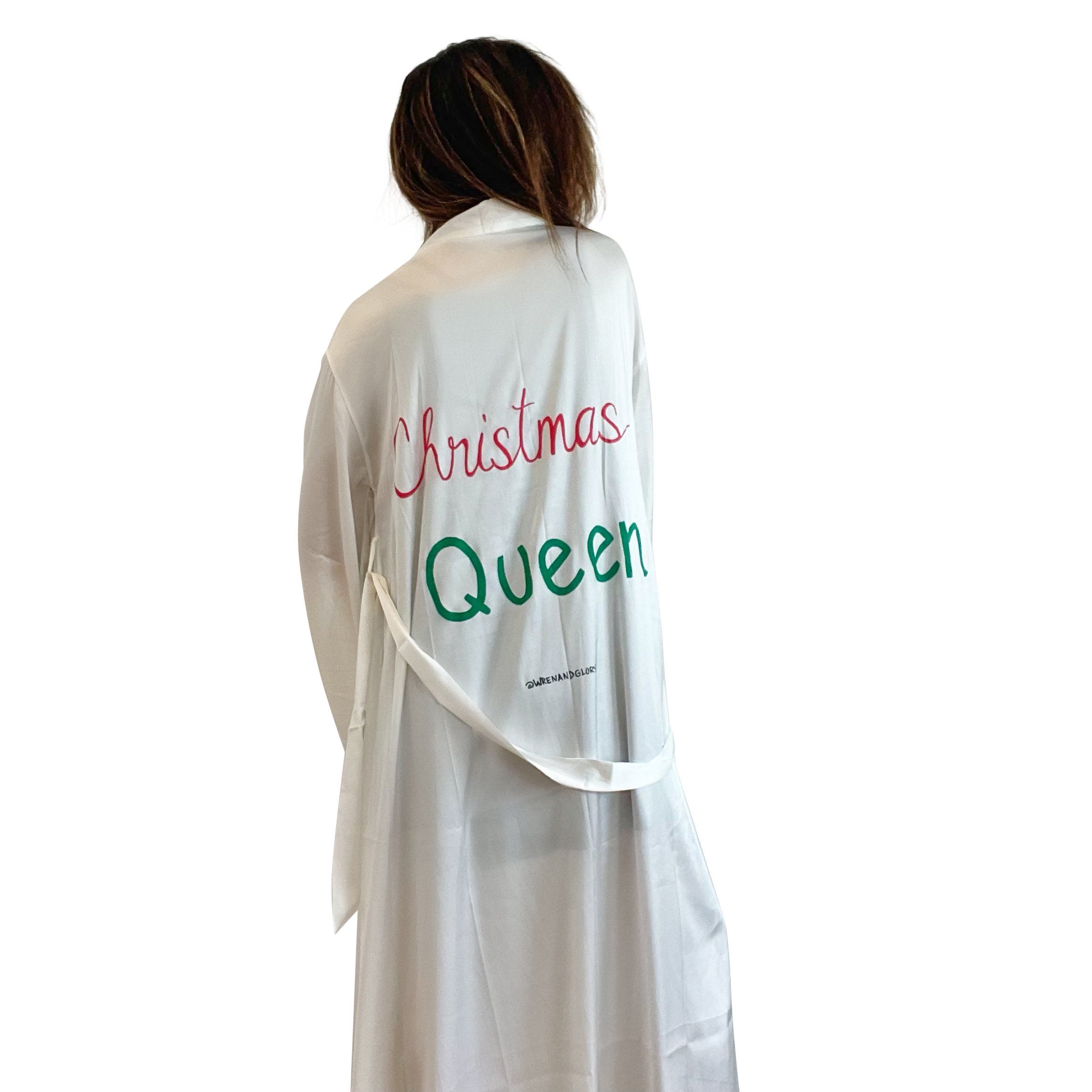 'CHRISTMAS QUEEN' KIMONO ROBE