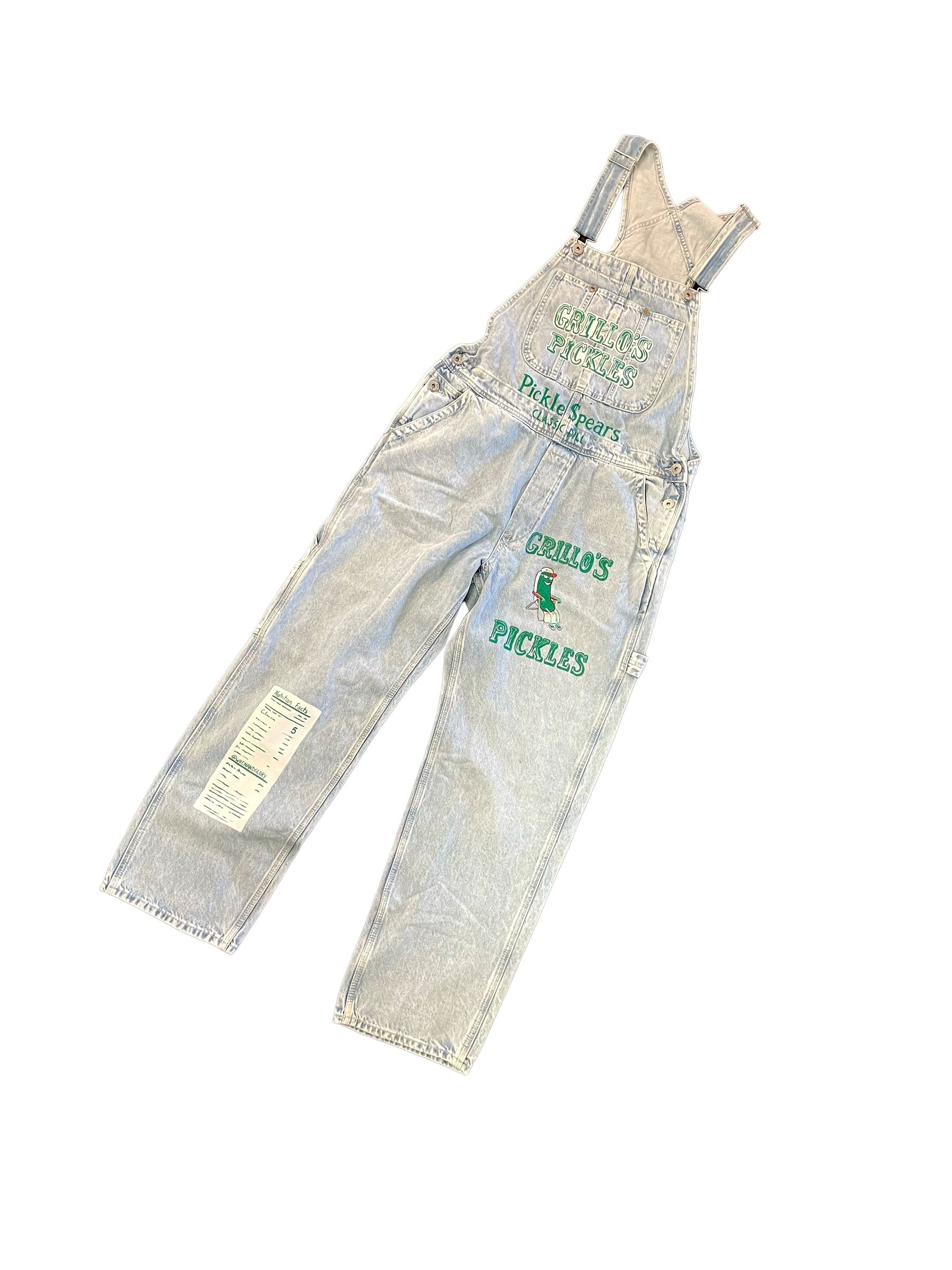 'Grillo's x W+G Fresh' Painted Overalls