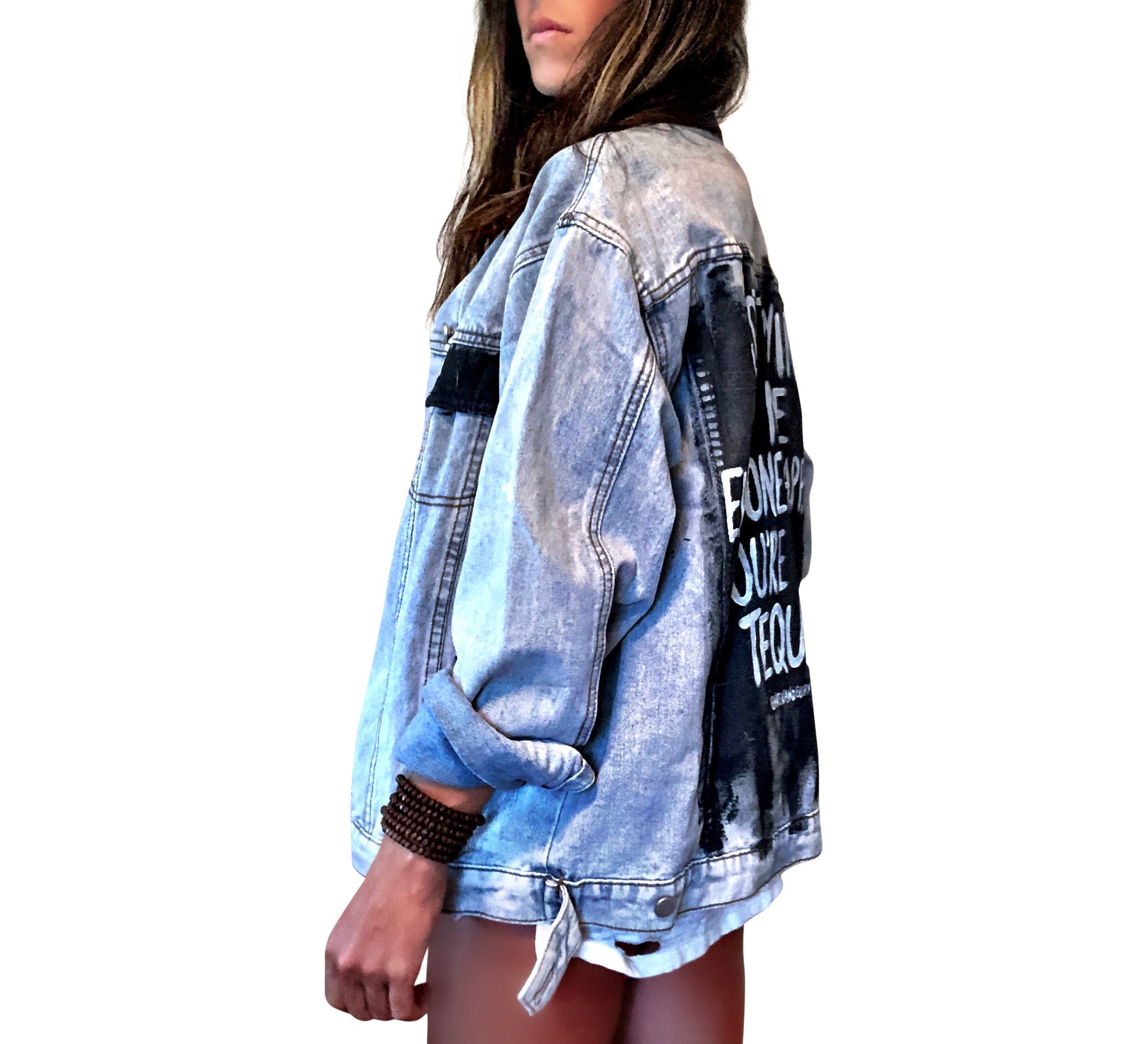 'TEQUILA TEQUILA' DENIM JACKET