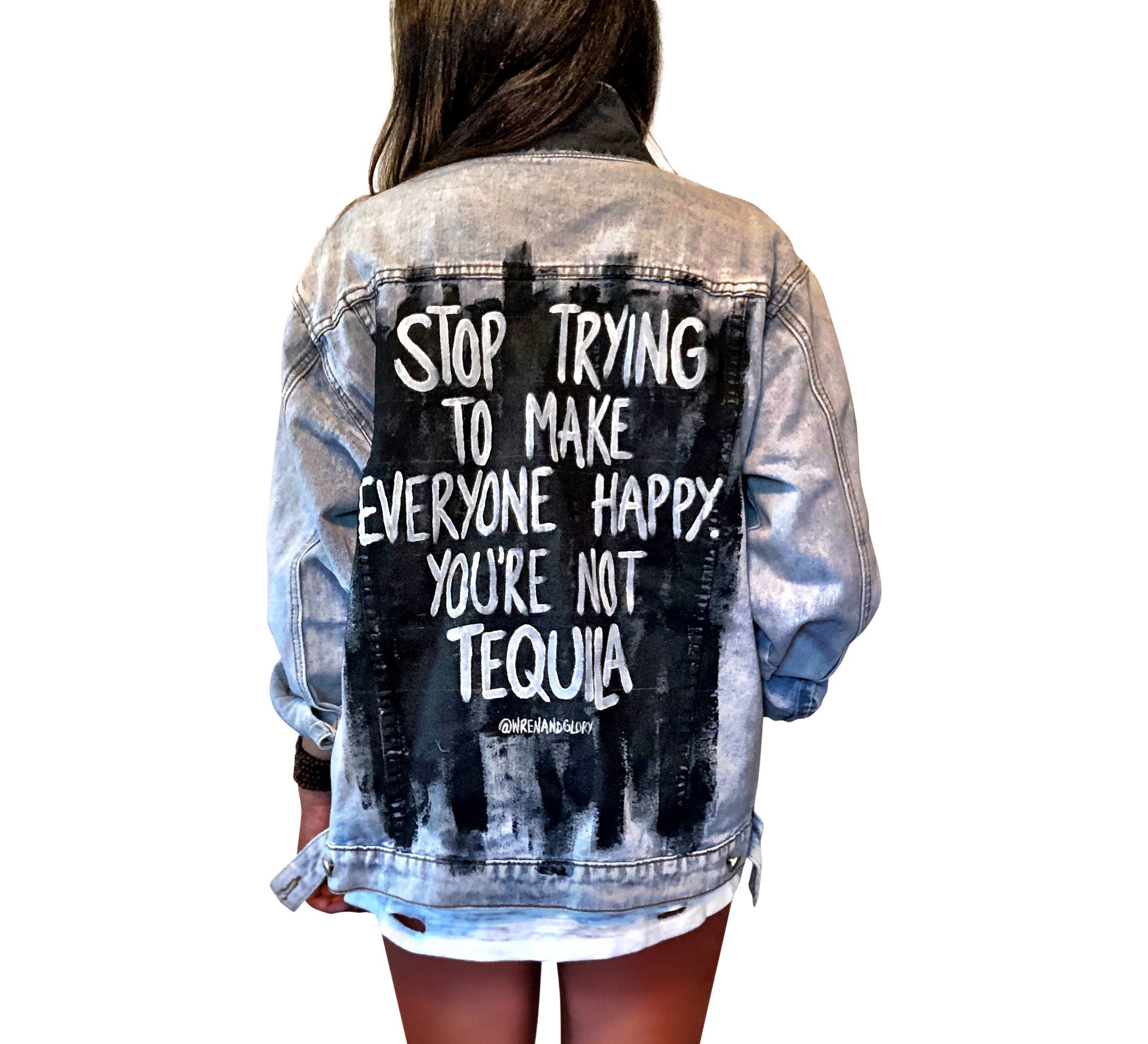 'TEQUILA TEQUILA' DENIM JACKET
