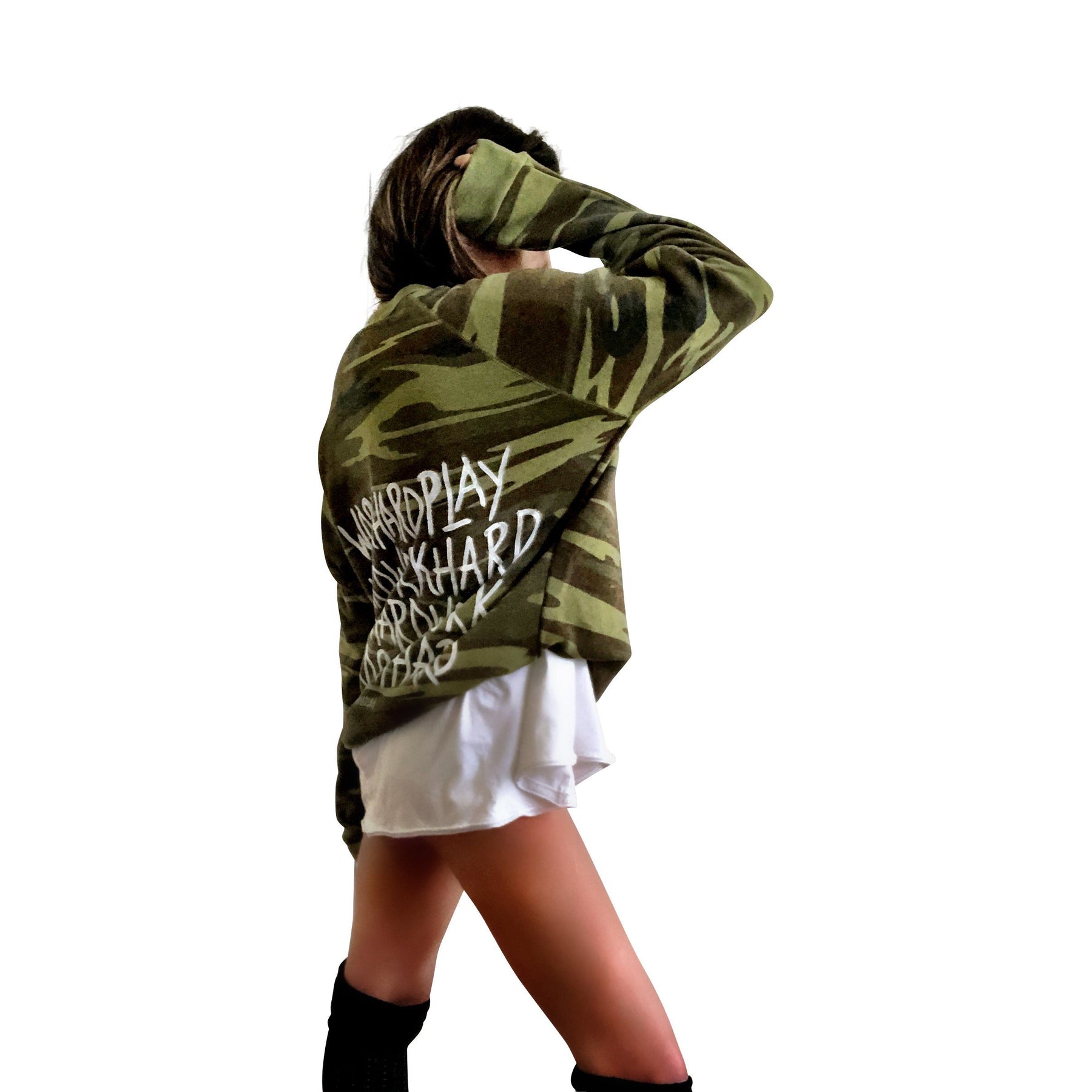 'PLAYTIME CAMO' SWEATSHIRT