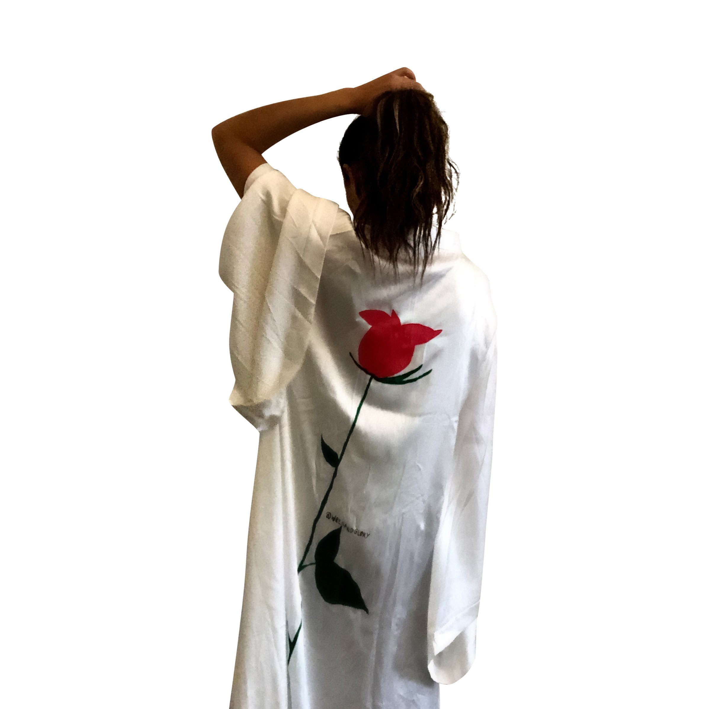 'ROSES' KIMONO ROBE
