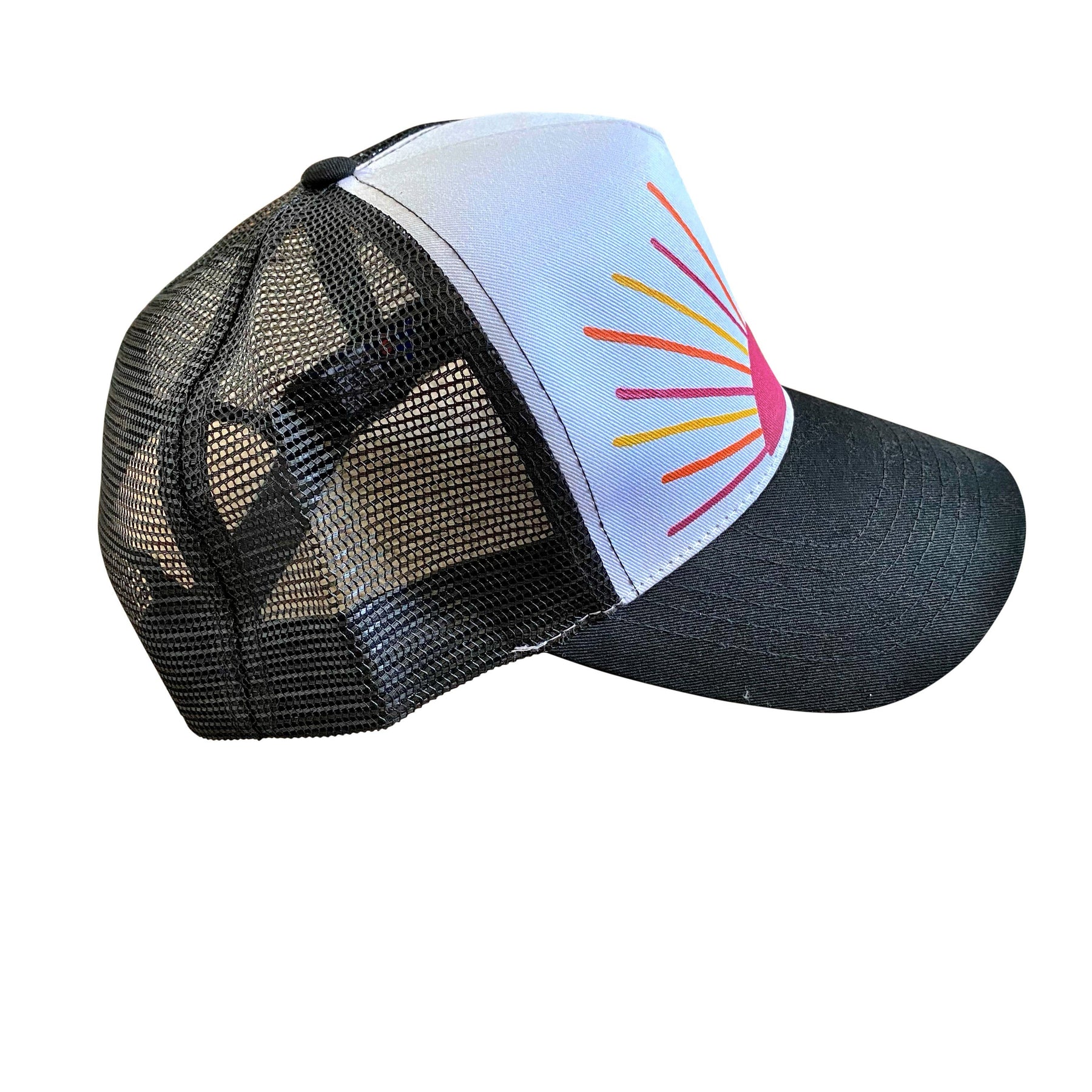 'SPRING UP' PAINTED HAT