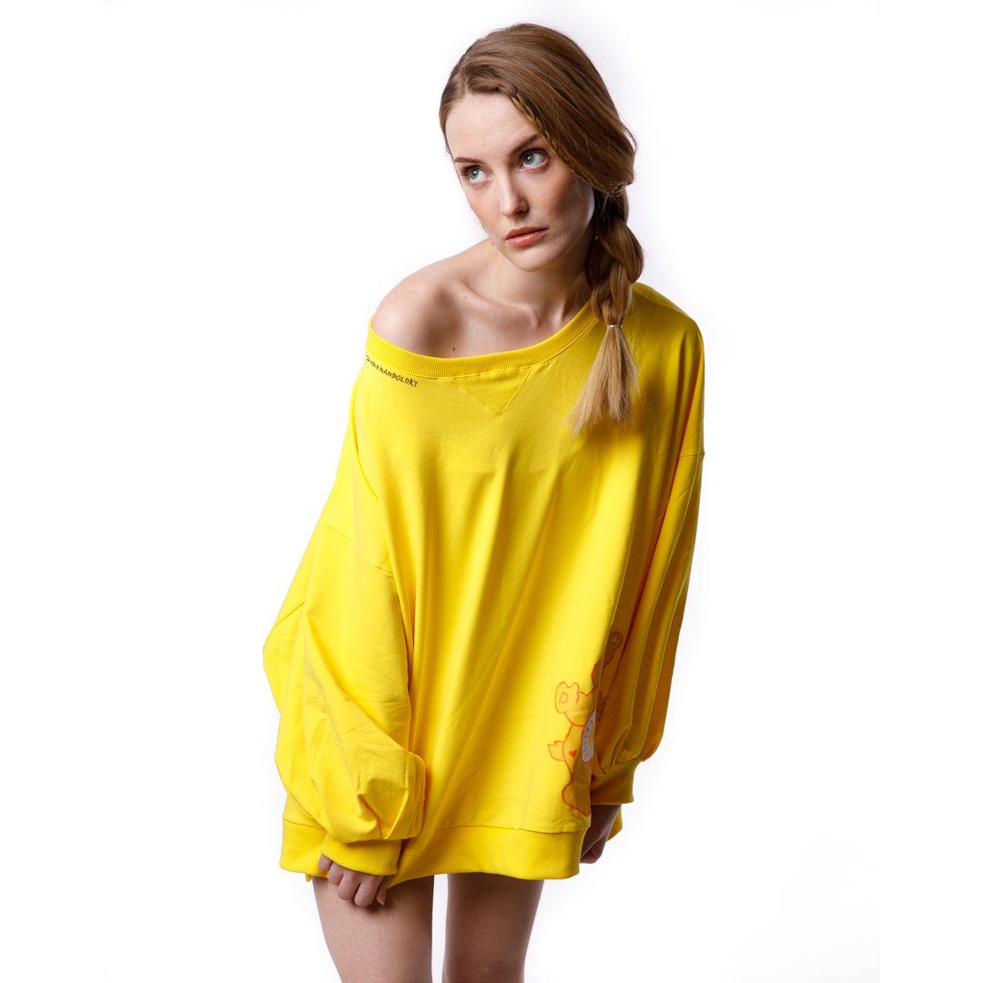 Care Bear 'Funshine' Painted Sweatshirt