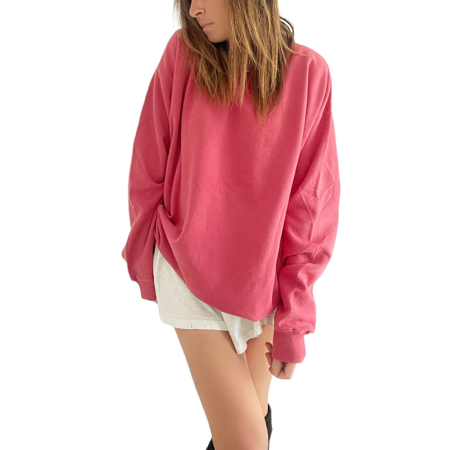 '60s Baby!' Painted Red Crewneck