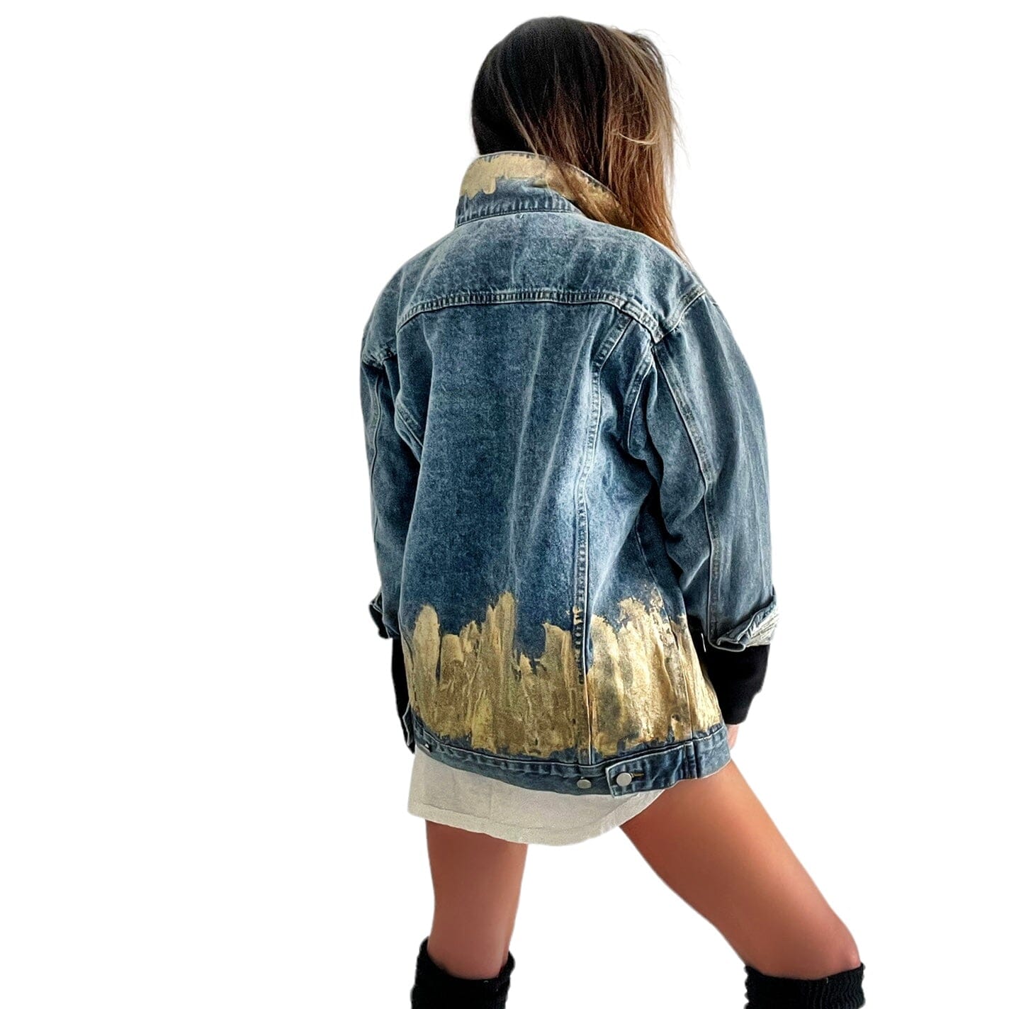 'Beyond Gold' Denim Jacket