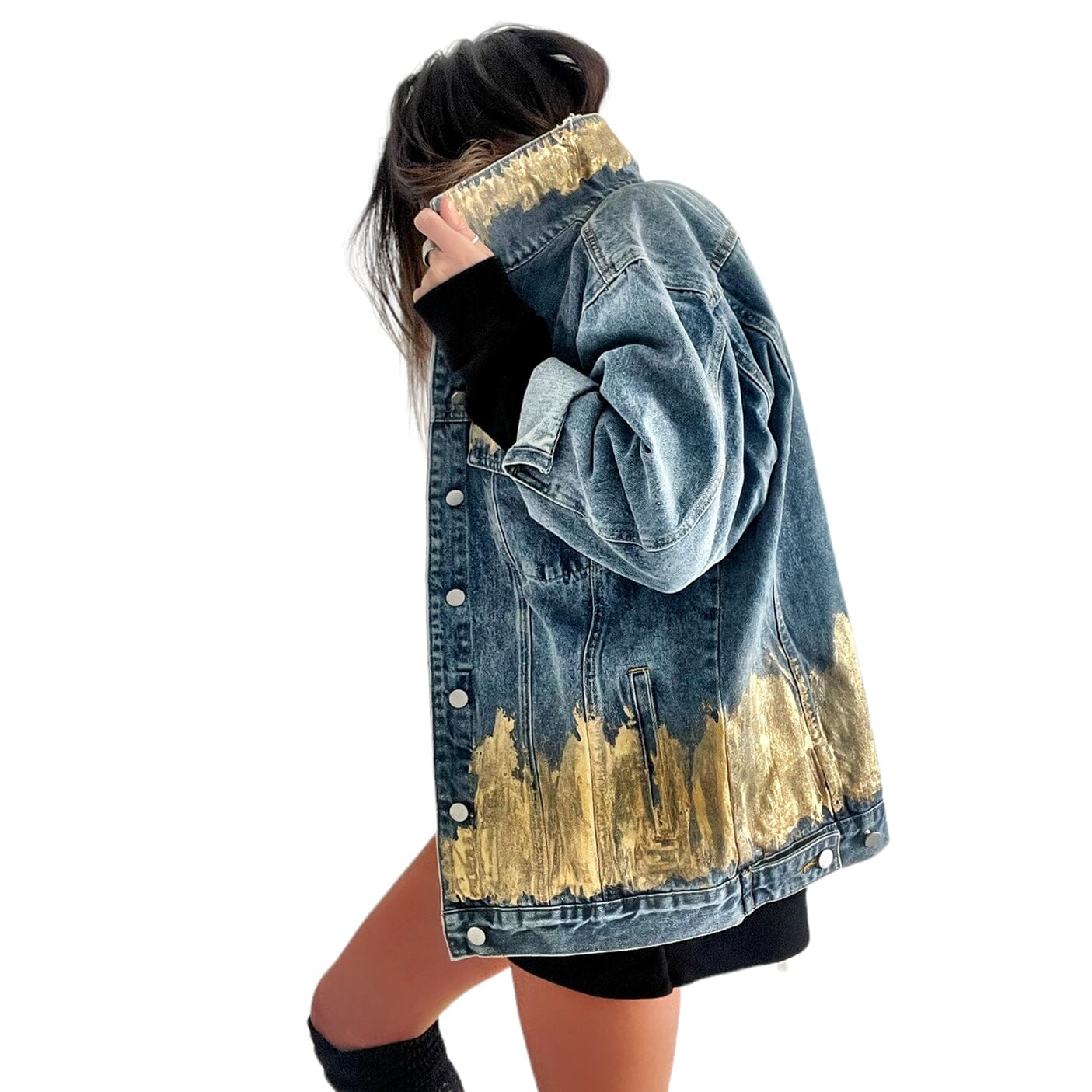 'Beyond Gold' Denim Jacket