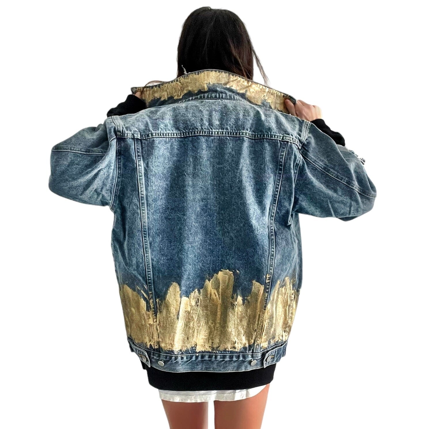 'Beyond Gold' Denim Jacket