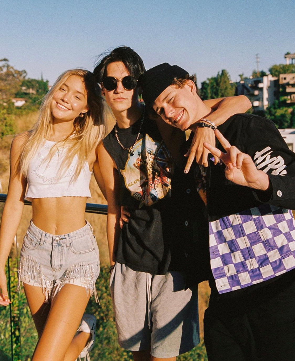 Influencer Ryland Storms in his Custom Denim Jacket
