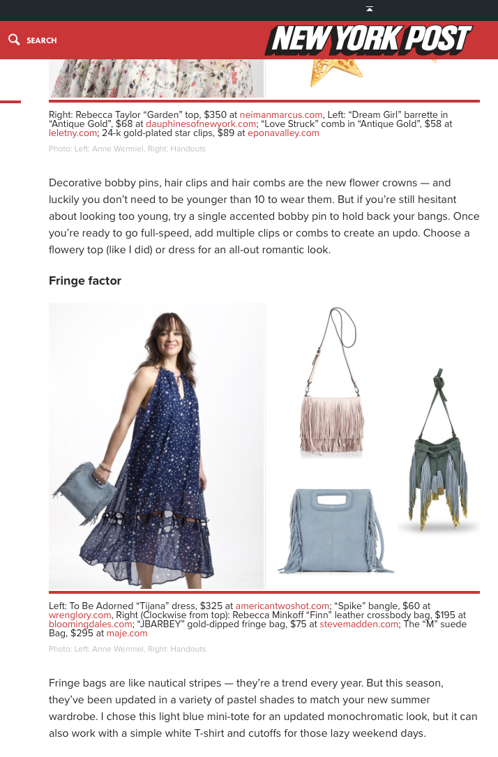 W+G FEATURED ON NYPOST.COM