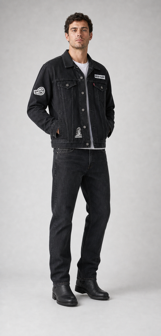 'Hook-Setter' Denim Jacket
