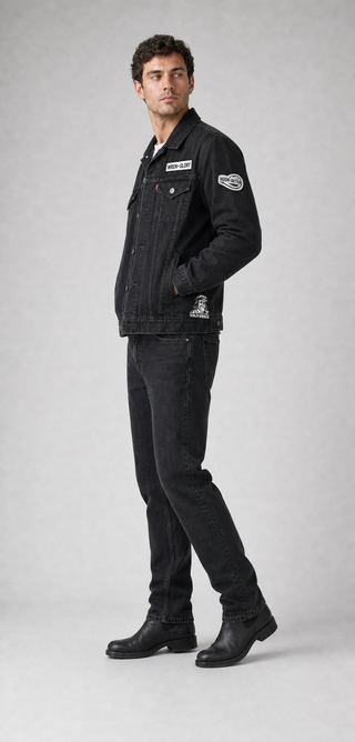 'Hook-Setter' Denim Jacket