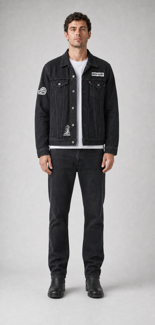 'Hook-Setter' Denim Jacket