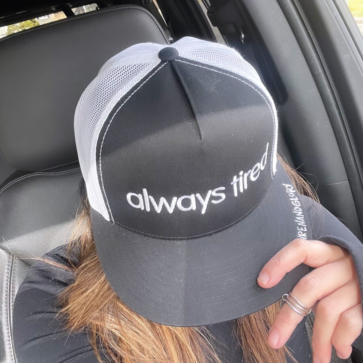 'Tired' Trucker Hat