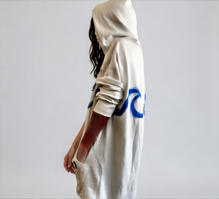 'APRES BEACH' PAINTED HOODIE