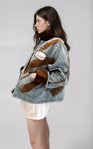 'Personalized Barn' Painted Jacket