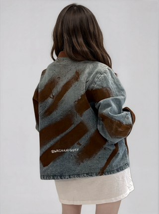 'Personalized Barn' Painted Jacket