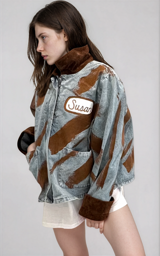 'Personalized Barn' Painted Jacket