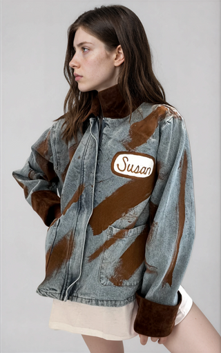 'Personalized Barn' Painted Jacket