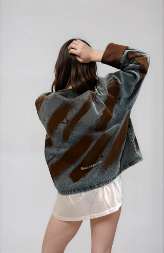 'Personalized Barn' Painted Jacket