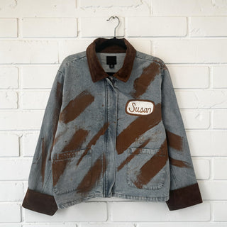 'Personalized Barn' Painted Jacket