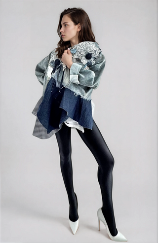 'Amor Por Favor' Painted Jacket