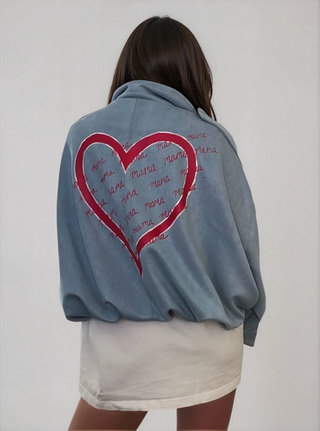 'Mama Mama' Painted Jacket