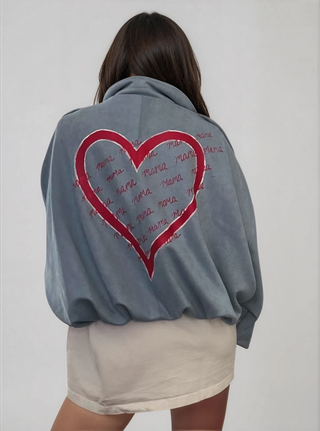 'Mama Mama' Painted Jacket