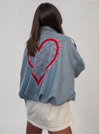 'Mama Mama' Painted Jacket