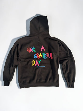 'Grateful' Painted Sweatshirt Set