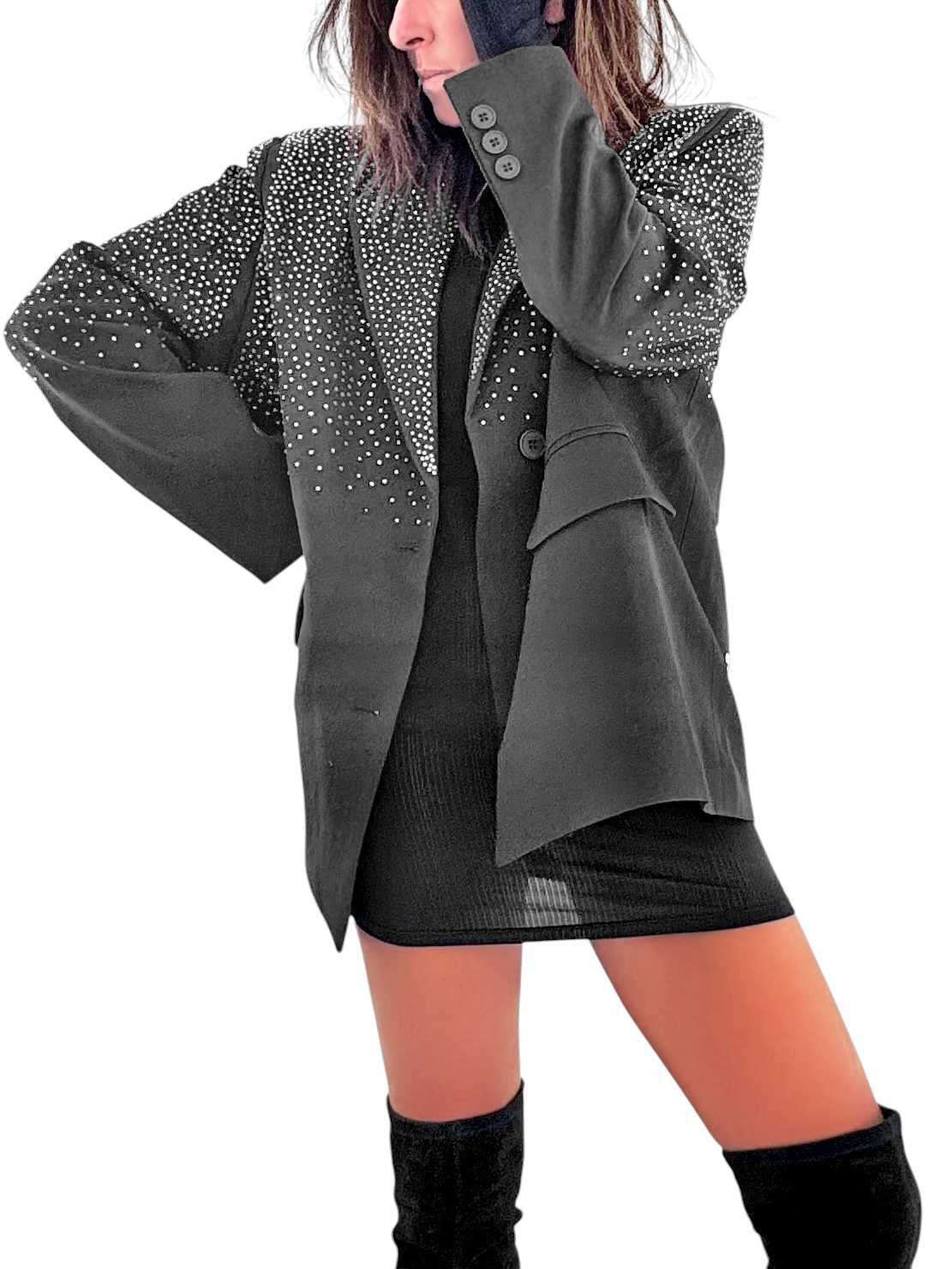 'Shine' Painted Blazer