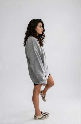 'Splatter Love' Hanes x W+G Crewneck