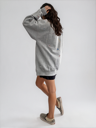'Splatter Love' Hanes x W+G Crewneck