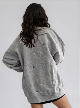 'Splatter Love' Hanes x W+G Crewneck