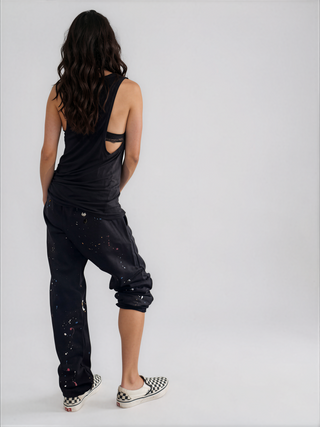 'Smiling Splatter' Hanes x W+G Sweatpants