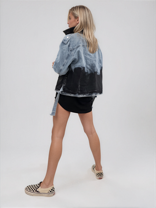 'Beyond Moto' Denim Jacket