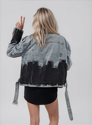 'Beyond Moto' Denim Jacket