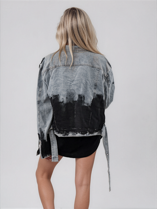 'Beyond Moto' Denim Jacket