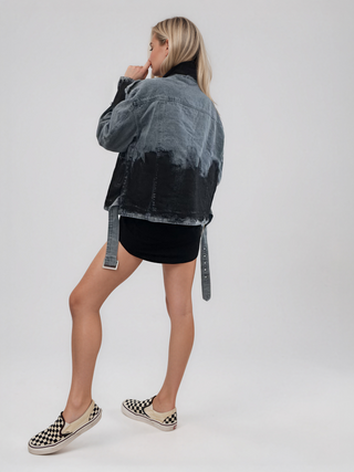 'Beyond Moto' Denim Jacket
