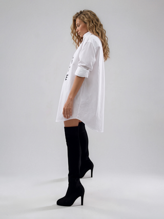 'The Perfect Outfit' Painted Shirt Dress