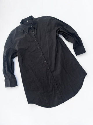 'Queen' Painted Shirt Dress